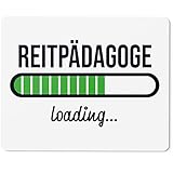 JUNIWORDS Mauspad Mousepad, Reitpädagoge Loading (6213190)