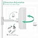 (2 Pack) Adjustable Speaker Wall Mount for Bose Speaker Mount, Ceiling & Wall Mount for Bose UB-20, UB-20 Series II, WB-50 II, Lifestyle Series, Soundtouch Series, Cinemate, Acoustimass Series White