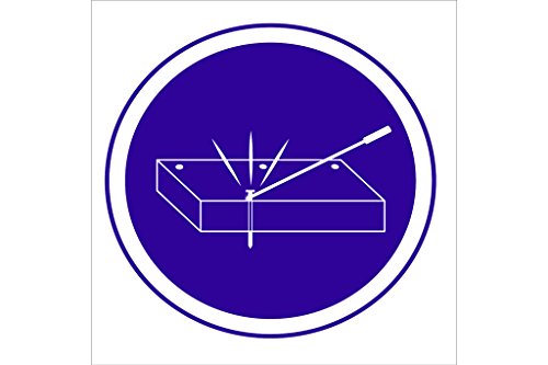 Cofan O33Ad105105 Señal Adhesivo, 105 X 105 Mm