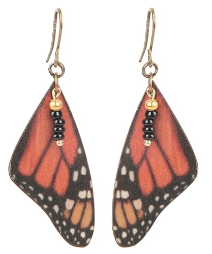 SPUNKYsoul Handmade Boho Feather Earrings – Ultra Lightweight, Hypoallergenic & Nickel-Free – Nature-Inspired, Eco-Friendly Gift for Free-Spirited Souls