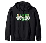 Photo Gallery 5 graziosi gnomi irlandesi leprechauns lucky green shamrocks felpa con cappuccio Photo Gallery 5 graziosi gnomi irlandesi leprechauns lucky green shamrocks felpa con cappuccio