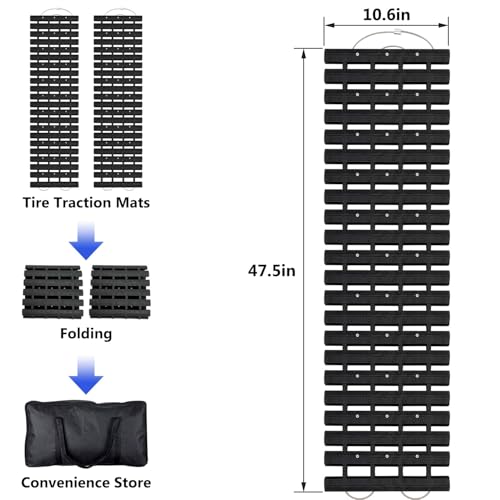 Bashik BSTM20 Portable Recovery Traction Mat Tracks thumb #2