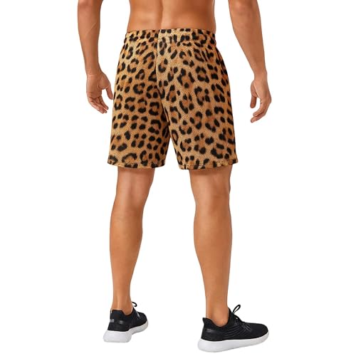 Men’s Mesh Basketball Shorts – Loose Quick-Dry Athletic Training Sport Shorts with Pockets & Drawstring2