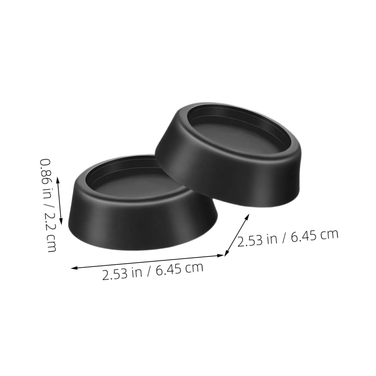 MAGICLULU 16 Pezzi Tappetini Antiscivolo Ammortizzanti Rondelle Lavatrice Lavatrice Cuscinetti Per Parto Vestiti Lavatrici Rondelle Piedini Per Zerbino