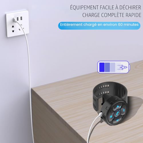 Contrôleur de téléphone de type sangle Bluetooth VOBOR étanche IP67 - 6