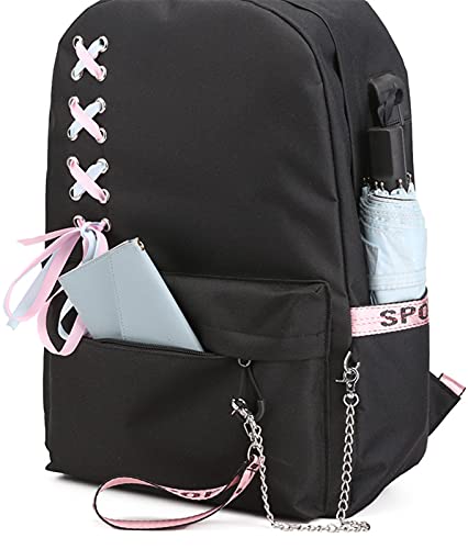 ISaikoy Anime Diabolik Lovers Backpack Satchel Bookbag Daypack School Bag Laptop Shoulder Bag3