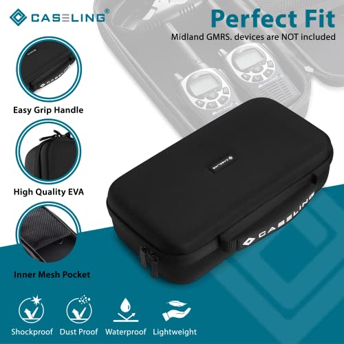 Caseling Hard Case Fits Midland Gmrs 2-Way Walkie Talkie. - Devices Are Not Included #TOP2