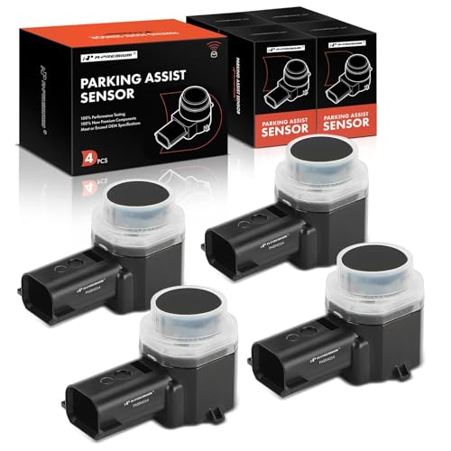 A-Premium 4-PC Rear Reverse Backup Parking Assist Sensor Compatible with Select Ford Models - Explorer 2013-2015, Flex 2013-2018, Replace# DA8Z15K859A