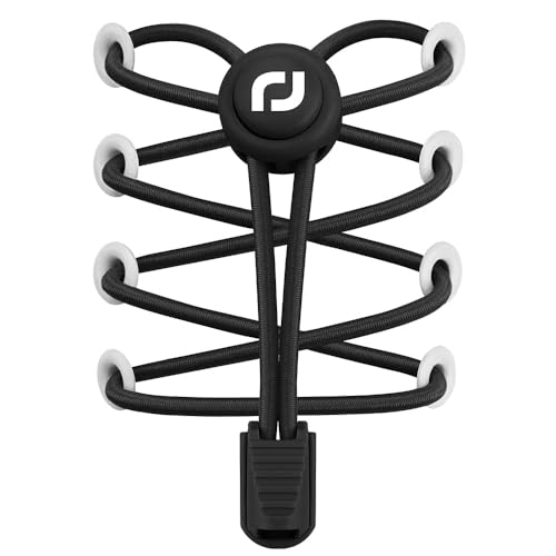 RJ-Sport Tieless Elastic Shoe Laces - Heavy Duty No Tie