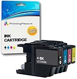 Fácil de instalar 4 Cartuchos de Tinta compatibles para Brother DCP-J525W DCP-J725DW DCP-J925DW MFC-J425W MFC-J430W MFC-J435W MFC-J5910DW MFC-J625DW MFC-J6510DW MFC-J6710DW MFC-J6910DW MFC-J825DW  LC1240 LC1220