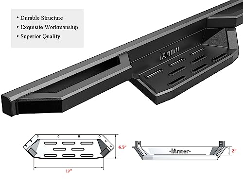 Estribos laterales de acero inoxidable APS para Dodge Ram 1500 miniatura 3
