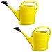 Produktbild Gießkanne 5 L (2X) GELB Blumenkanne Gartengießkanne