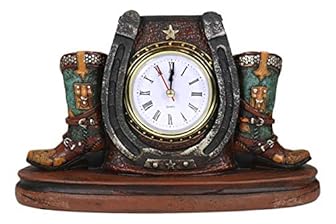 Upwards Horseshoe Desktop Clocks