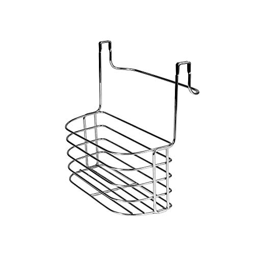 Spectrum Diversified Duo Over-the-Cabinet Towel Bar & Medium Basket, No