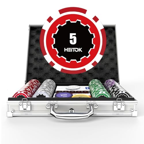 Heitok Casino Poker Set 200 Chips