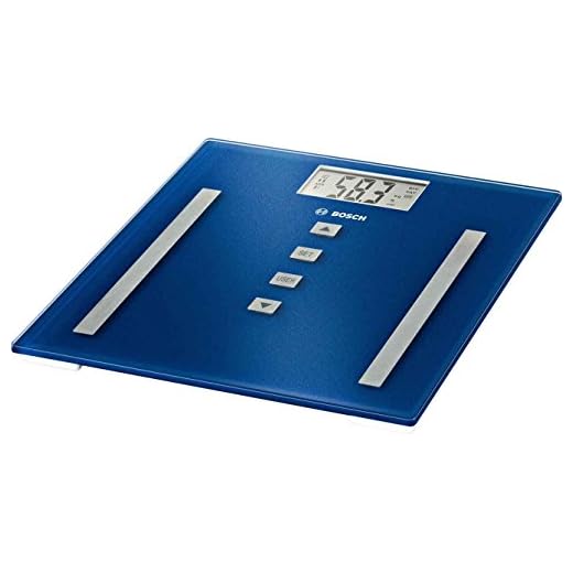 Bosch PPW3320, Azul, Plata, 300 x 300 x 21 mm, Litio-Ion, Vidrio - Báscula de baño