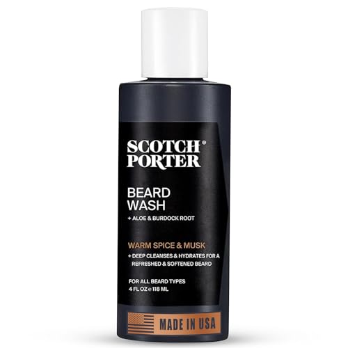 Scotch Porter Moisturizing Beard Wash – Cleanse, Refresh, Hydrate &