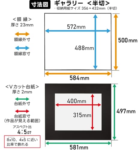Amazon.co.jp: KENKO ケンコー: アルミ・樹脂製額縁