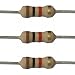 1K Ohm, 1/4 Watt, 5%, Carbon Film Resistors (pack of 100)