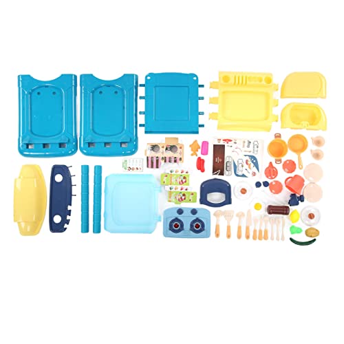 Kinderküchenspielzeug Smooth Edge Spielküchenset 51-teilig für Kinder ab 3 Jahren