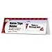 2-Sided Name/Sign Holder, Blank, 11 x 3 1/2 x 4, Clear (45 Pack)