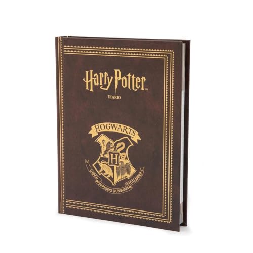 Gioch Preziosi - Harry Potter Diario Scuola 2025 2026 Bordeaux, Agenda Scolastica 10 Mesi Non Datato, Copertina Rigida, Formato 14,2 x 20 cm, Per Bambini e Bambine di Elementari e Medie