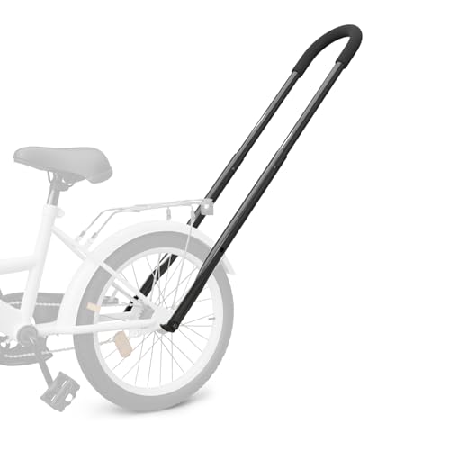 Bike Trainer Bike Accessories For Kids Training Handle Balance Trainer Ride Safer Children The Handle Length Is Adjustable In Multiple Positions Black