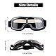 Motorcycle Goggles Windproof Motorcycle Goggles Windproof Motorcycle Goggles Retro Aviator Goggles Motorcycle Motocross Goggle Windproof Dustproof for Bike Motocross Goggles Protective Goggles 100%