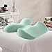 Ysyqkn Memory Foam Massage Table Breast Pillow Comfortable Multifunctional Beauty Salon Support Pillow for Beauty SPA Relaxing Home, Green