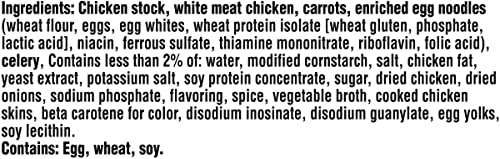 Campbell's Chunky Soup, Classic Chicken Noodle Soup, 18.6 Oz Can #TOP4