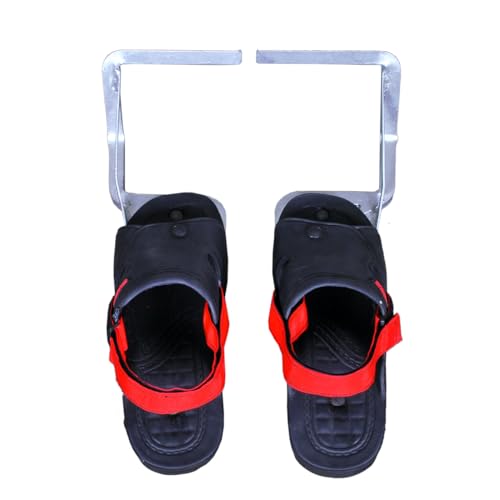 Image of 8 Meter Pole Climbing Shoes /Slippers - Heavy-Duty Footwear for Electrical, Supports Up to Anti-Slip Design for Maximum Safety and Comfort - widht Pole (3.4-4 inches) (Capacity - 700kg)