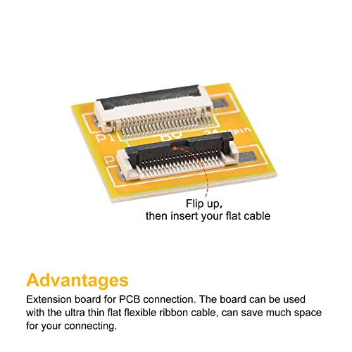 Meccanixity placa extensión FFC FPC 20 pines 0.5mm pack 5 miniatura 4