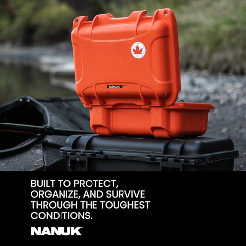 Image of NANUK 915 Empty Hard Case, IP67 Waterproof, Dustproof and Impact Resistant, 13.8 inch x 9.3 inch x 6.2 inch - Rugged Construction for Ultimate Protection, Made in Canada - Graphite