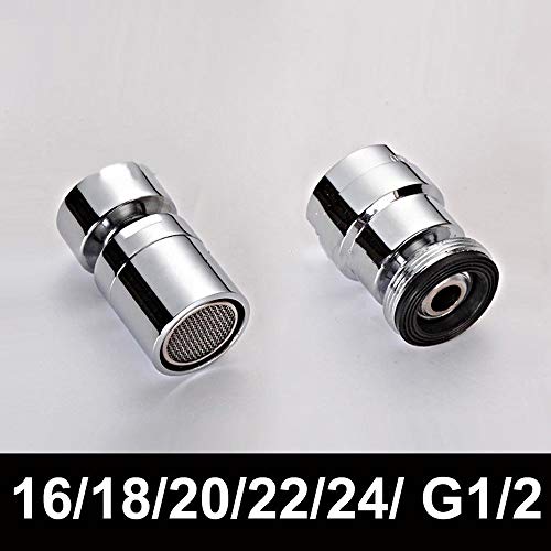 AIGUO Rubinetto d'ottone Adattatore, Girevole da