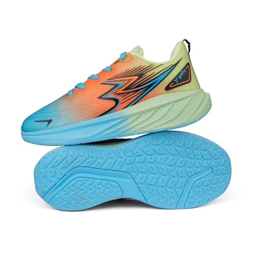 Image of YOHO RushHour Dynamiq Sports Shoes for Men |Cushioned Insole, Stylish, Casual & Sneakers for Gents | Lightweight, Anti-Skid Shoe for Gym, Walking, Running & Everyday Use-1835