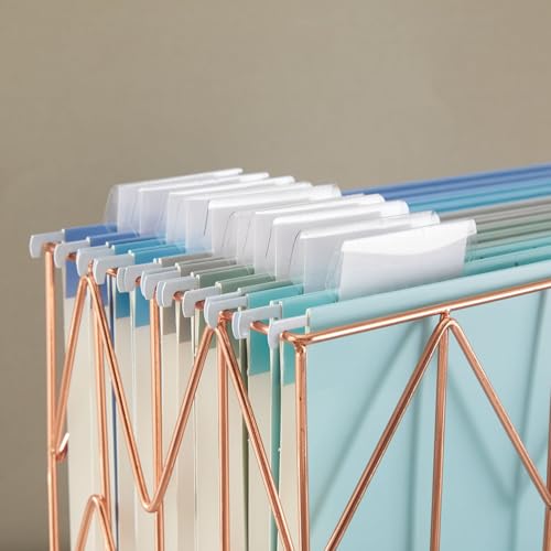 Beramon O kit de pasta de arquivos suspensos inclui 1 organizador de mesa de arquivo pendurado em ou