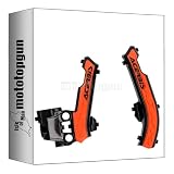 Paratelaio x-grip, acerbis 0025333.313 paratelaio x-grip nero arancio compatibile con ktm sx 50 2016 2017 2018 2019 2020 2021 2022 2023 mototopgun