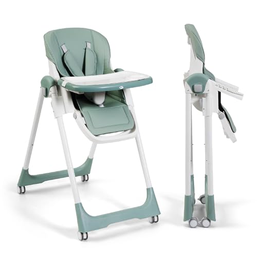 Innovaciones MS - Trona Para Bebe Evolutiva Tasty- 6 Posiciones de Altura y 3 de Reclinación- Bandeja Extraíble y Reposapiés Regulable, Unisex