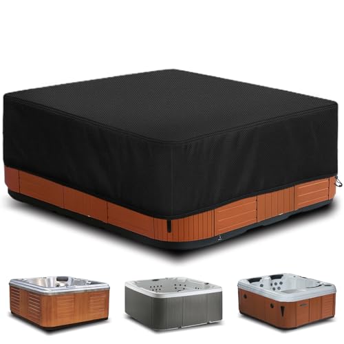 Copertura per vasca idromassaggio, Copertura Esterna Spa Covers,420D Oxford Copertura della Vasca idromassaggio, impermeabile, antipolvere, anti-UV, antivento. (230 * 230 * 85 cm)