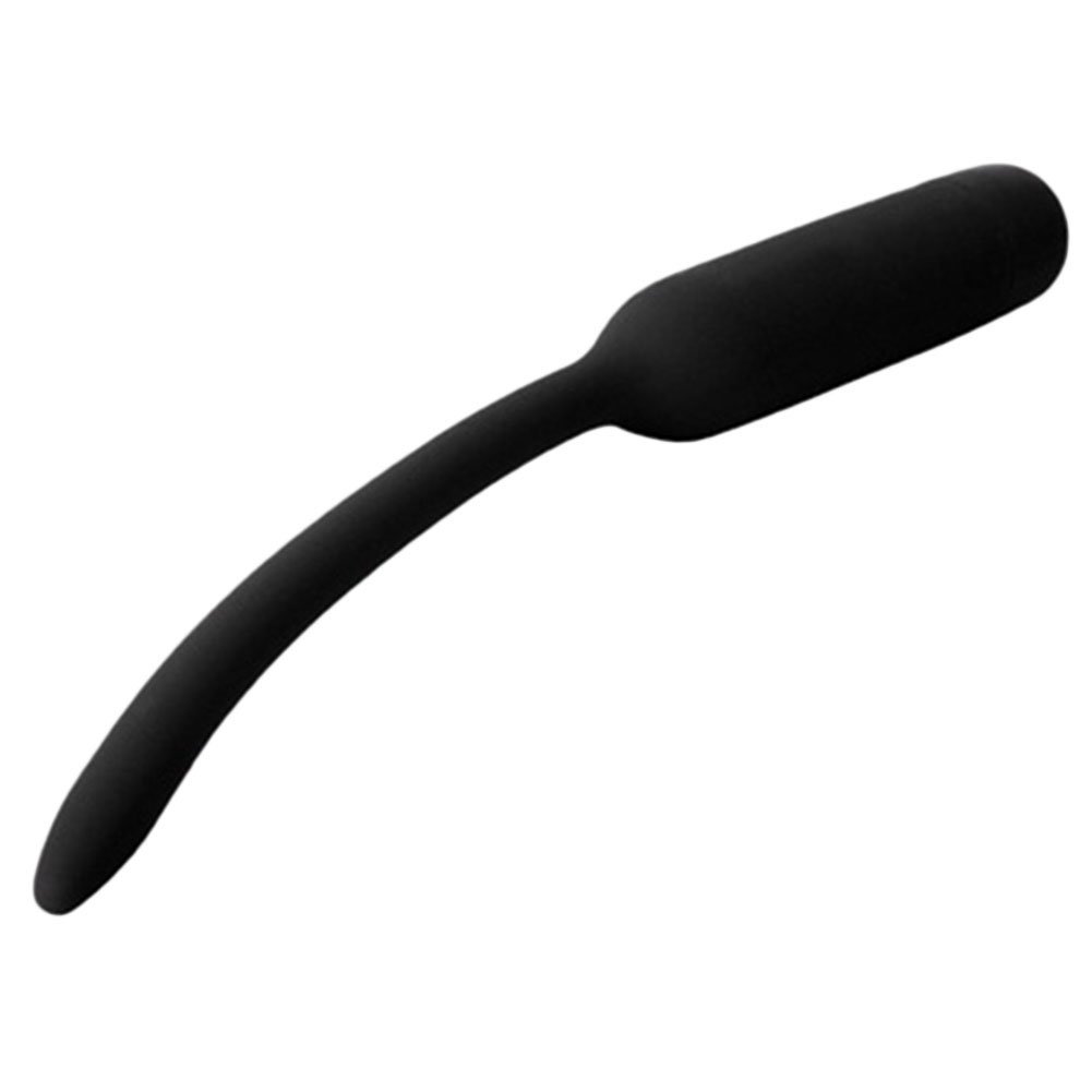 BeHorny 10 Frequency Function Vibrating Urethral and Penis Plug Vibrator Urethral Sounds, Black