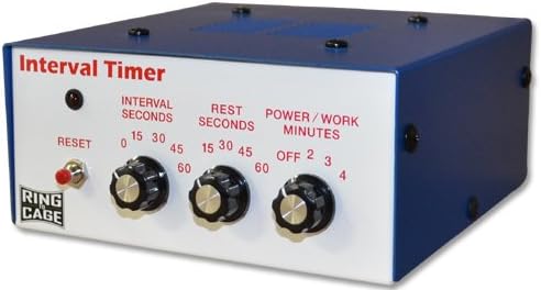 Interval Gym Timer Without Lights for Muay Thai, MMA, Kickboxing, Boxing, Martial Arts