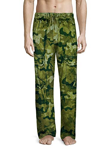 Men's Generic Faux Denim Mens Pajama Pants for Men