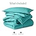 Bare Home Comforter Set - Twin/Twin Extra Long Size - Ultra-Soft - Goose Down Alternative - Premium 1800 Series - All Season Warmth (Twin/Twin XL, Turquoise)