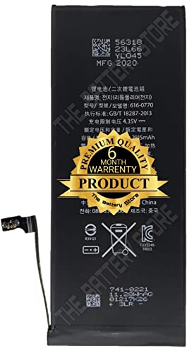 Image of THE BATTERY STORE Original Battery for 6s Plus A1634 A1687 A1699 Battery with 6 Month Warranty and High Capacity Battery Backup(for 6PLUS /6S Plus)