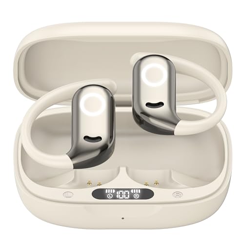 AI Translation Earbuds, 3-in-1 Multilingual Communication Wireless Earphone, Real-Time Translator for 144 Languages & Dialects, Suitable for Global Business, Tours and Studies, White