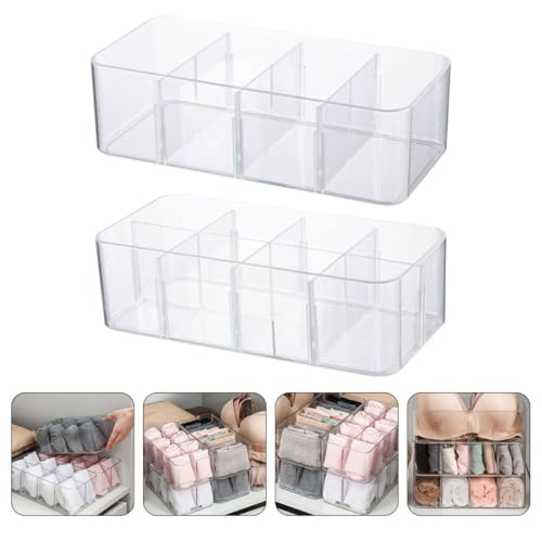 Rangement chaussettes anti-désordre à compartiments pour petits espaces - 7