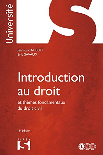 Télécharger Introduction au droit et thèmes fondamentaux du droit civil - 14e éd.: et thèmes fondamentaux du PDF Ebook En Ligne