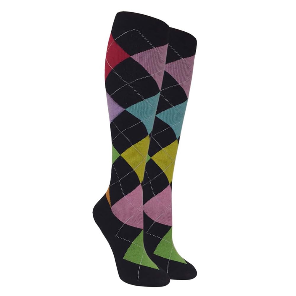 1 Pair Compression Socks Women Men 8-15 mmHg Circulation Support Athletic Sports