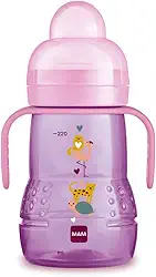 Copo MAM Trainer + 220ml - Rosa