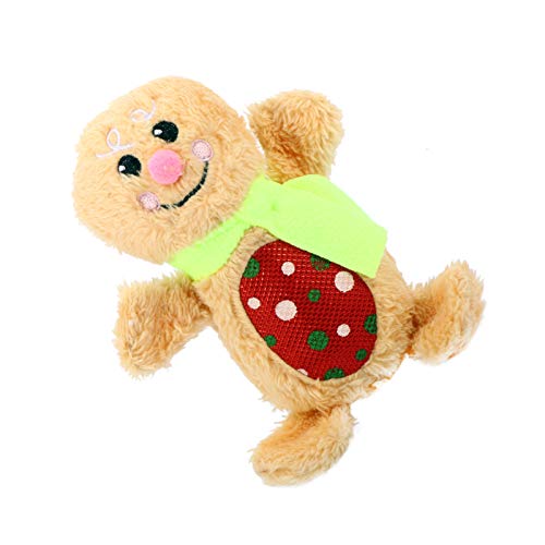 UKCOCO Natal Animal de EstimaÃ§Ã£o Guincho Brinquedo de PelÃºcia Santa Brinquedo de Cachorro Sem Rec